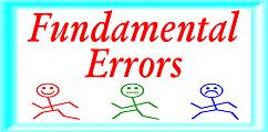 Fundamental errors of modern physics.